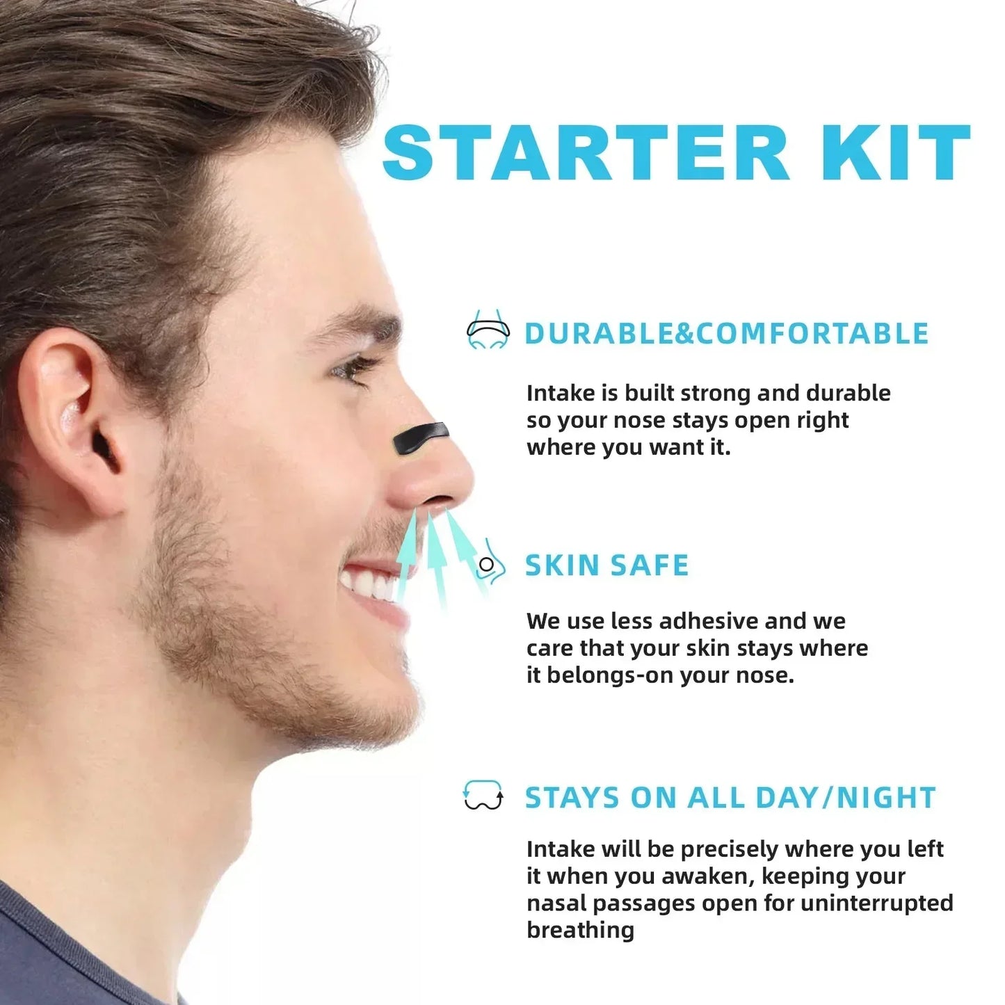 Boost Oxygen and Reduce Snoring with MInIso Magnetic Nasal Breathing Dilators