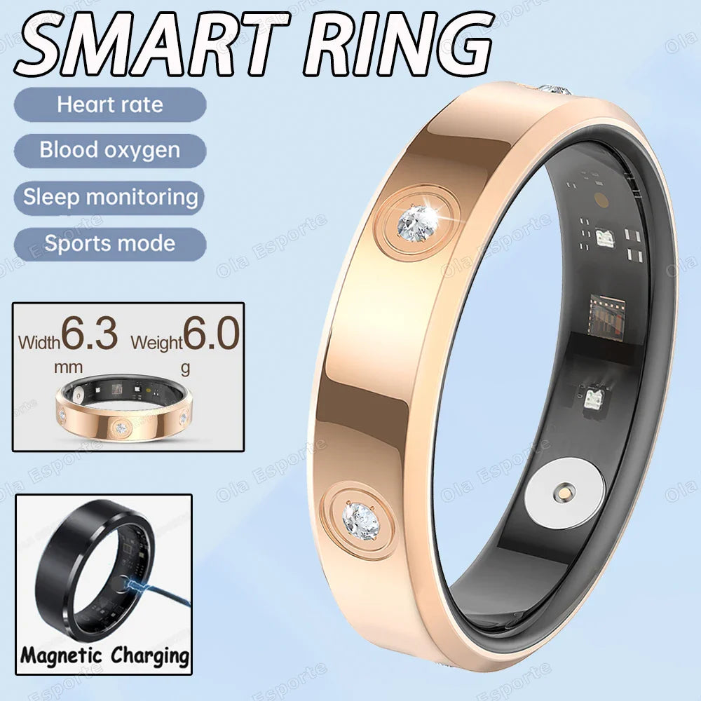 Xiaomi Smart Ring: Heart Rate & Stress Monitor, IP68 Waterproof