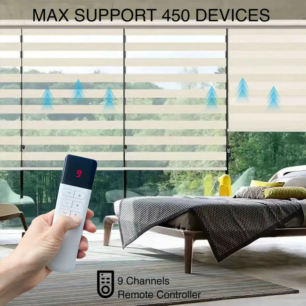 Smart Curtains Motor: WiFi & ZigBee