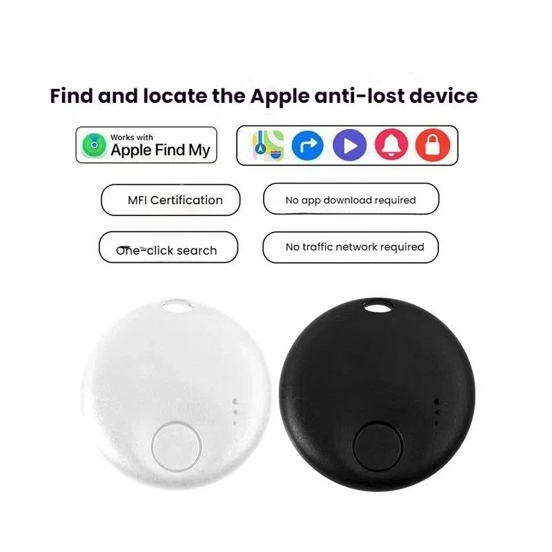 Mini Smart Tag Bluetooth Luggage Tracker - Apple Find My Compatible