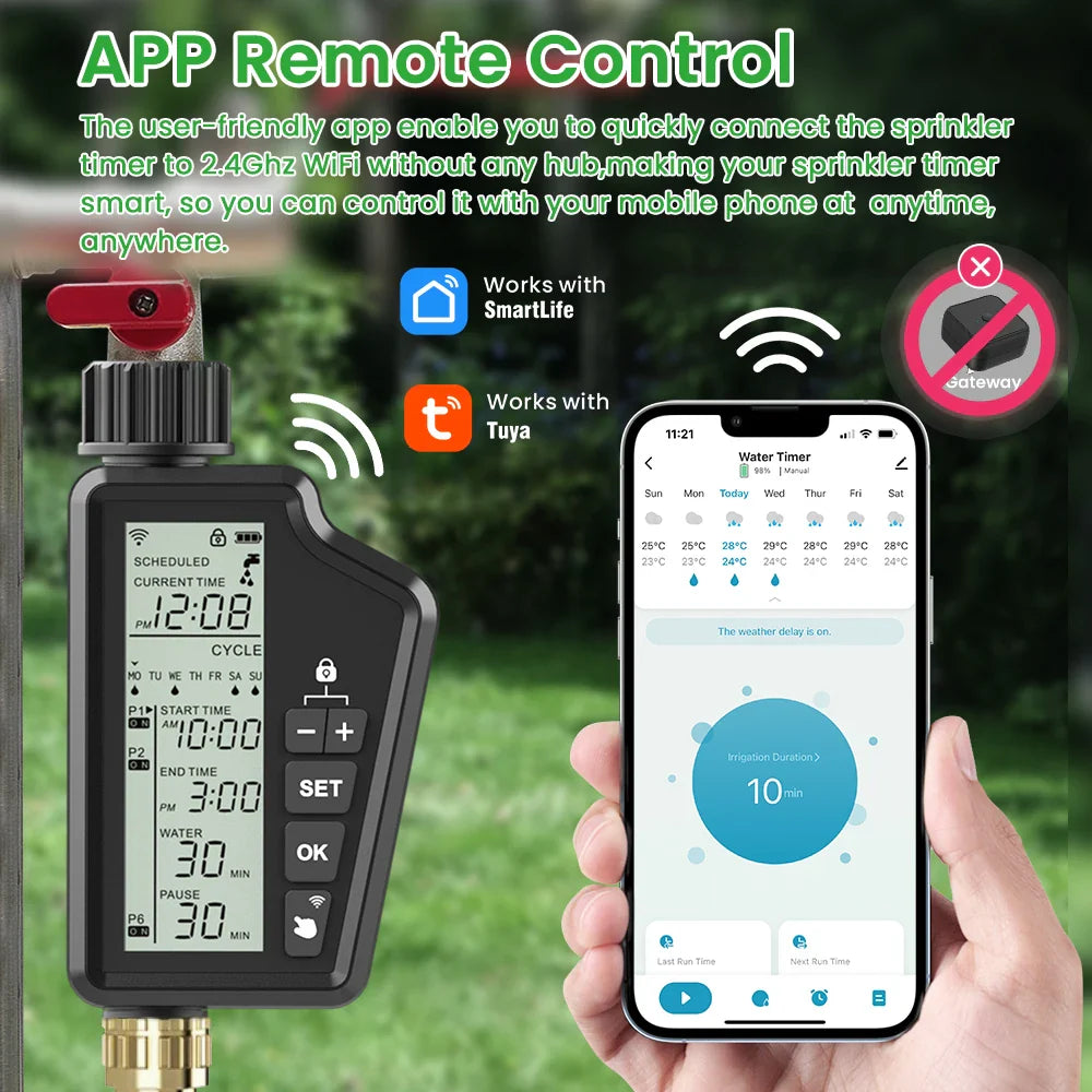 Smart WiFi Watering Timer