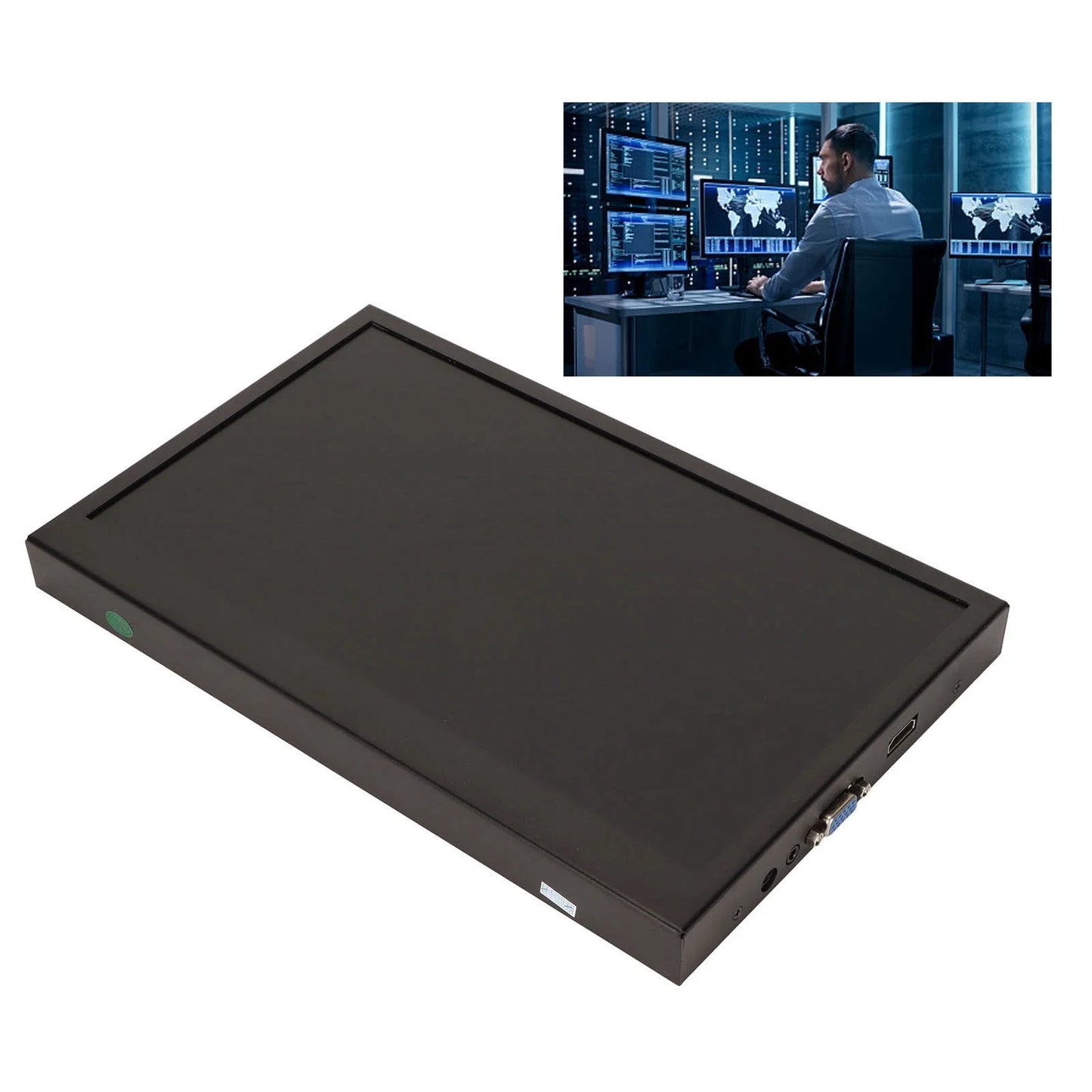 11.6" Portable Monitor 1920x1080 HD - Low Power, IPS, Metal Shell