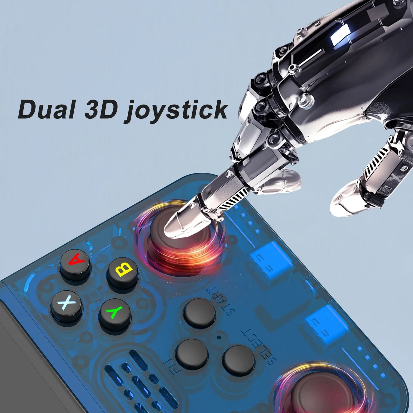 R36S Open Source K36 Handheld Game Console with 16000+ Games and 3.5" IPS Screen