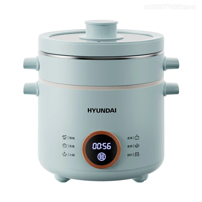 2L Electric Rice Cooker - Multicooker & Food Steamer, 220V