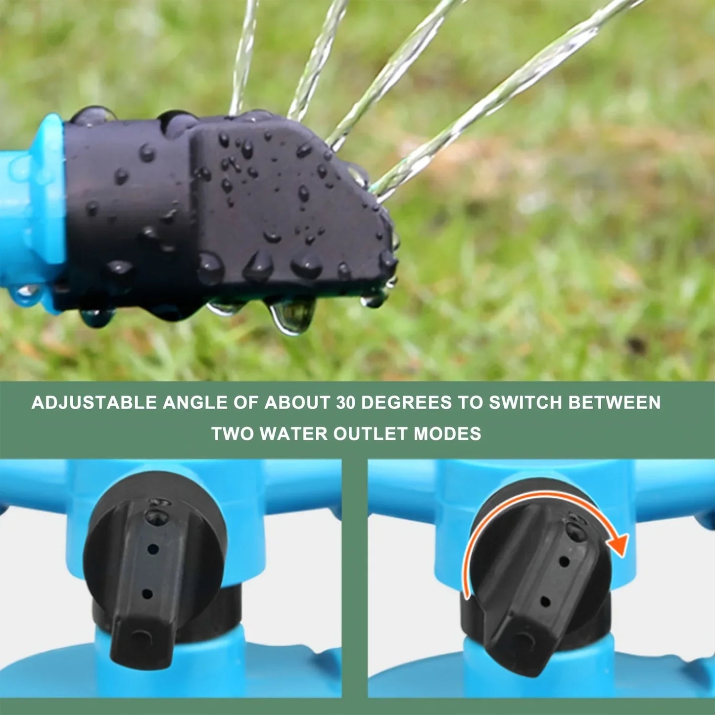 360° Auto Rotating Spray Nozzle