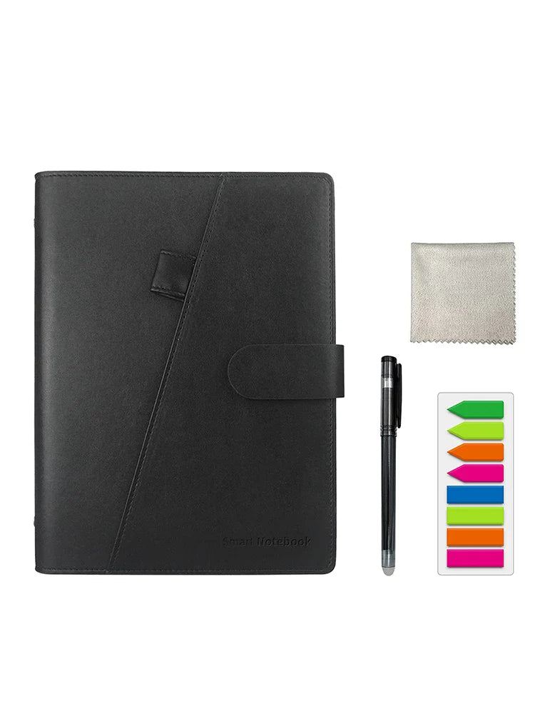 Reusable Notebook with Cloud Storage - Erasable, Waterproof, Smart Diary in A4/A5/A6