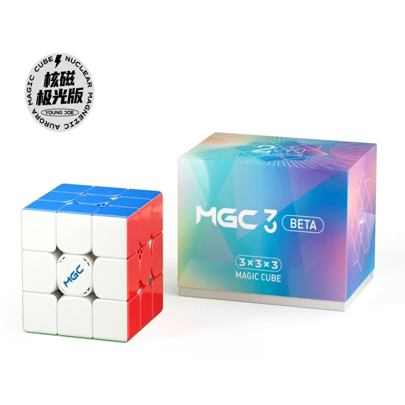 YJ MGC Beta 3x3 Magnetic Cube - Professional Speed Puzzle Toy