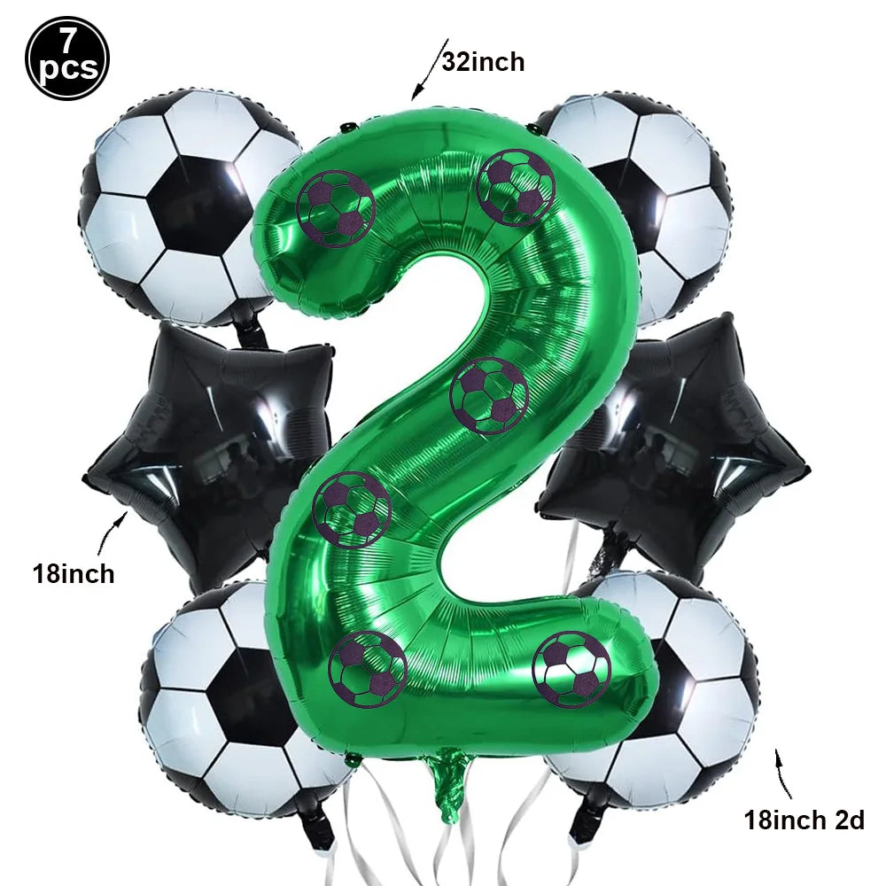 18-Inch Soccer Balloons - Perfect for Sports Themed Parties
