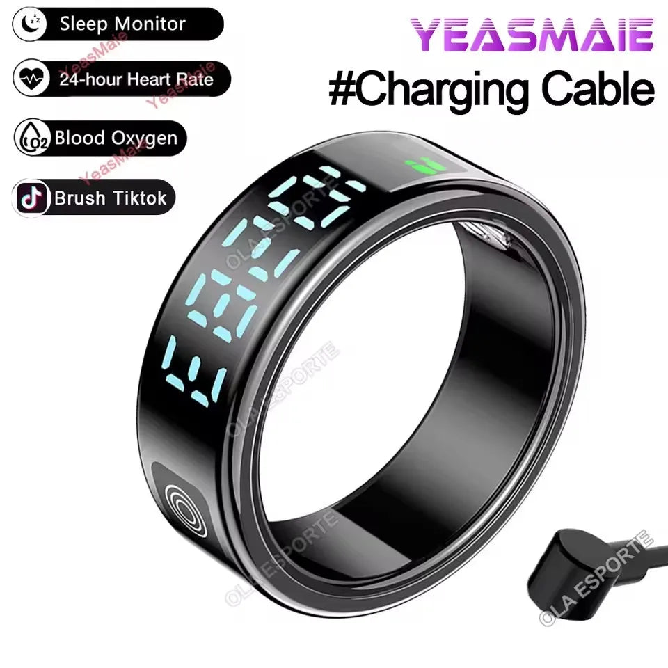 Waterproof Smart Ring for Xiaomi | Military Health Monitor | Gesture & Fitness Tracker 2025