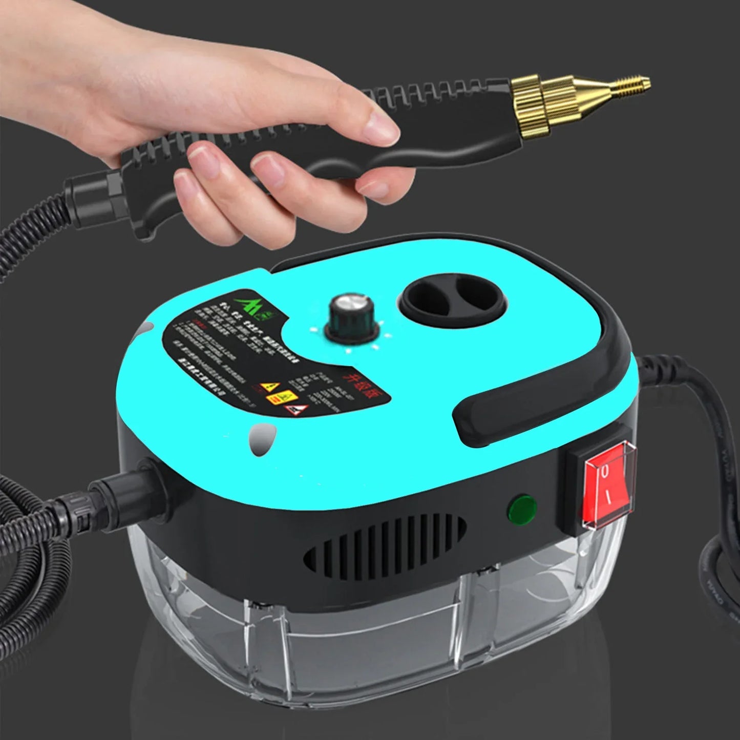 110V/220V High Pressure Handheld Steam Cleaner for Home & Car