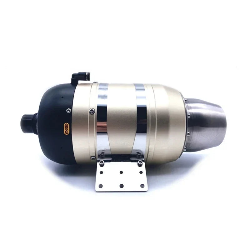 SW120B 12KG Turbojet Engine Model - Full Metal Gasoline Brushless Starter for RC Aircrafts