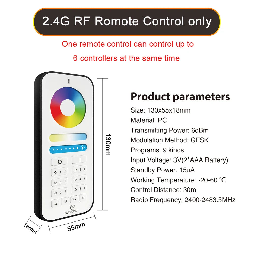TUYA Zigbee 3.0 Smart LED Controller