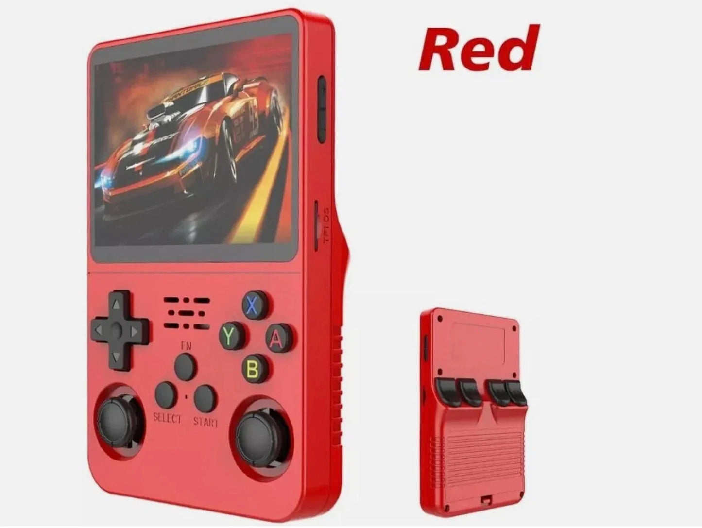 R36S Retro Handheld Video Game Console - 3.5" IPS Screen, 128GB Storage