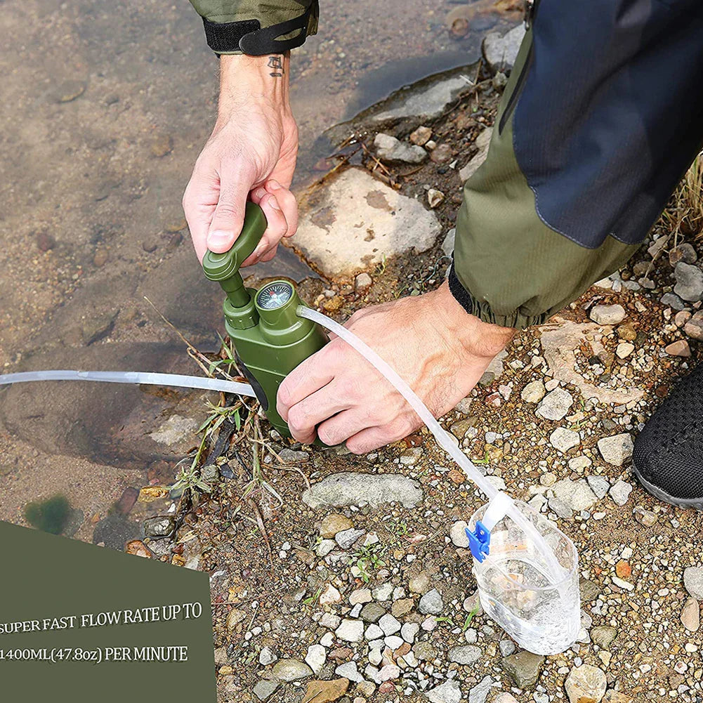 Portable Water Filter & Survival Kit