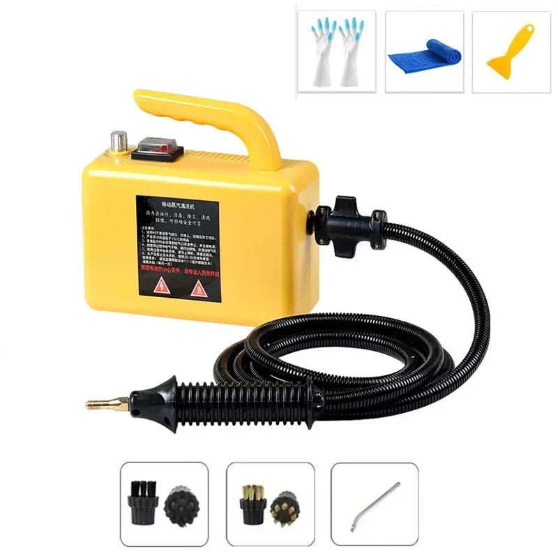 2600W Portable High Temperature Steam Cleaner for Home & Car