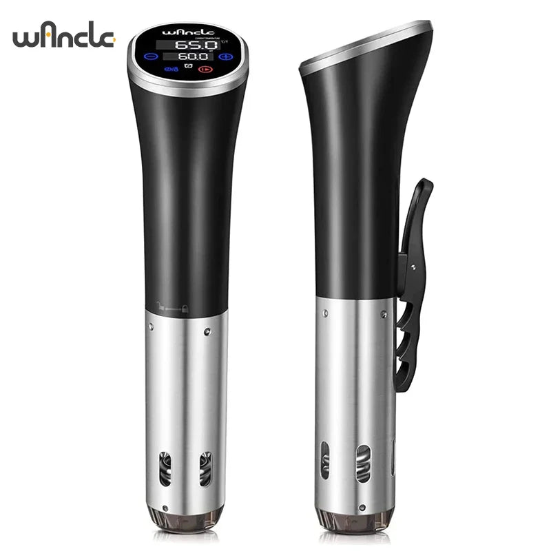 Wancle 1100W Sous Vide Cooker - Precision Immersion Circulator with IPX7 Waterproof LCD Display