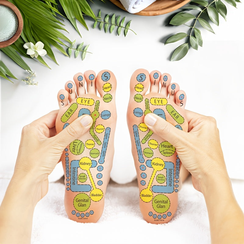 Acupressure Massage Socks with Trigger Point & Massage Tool - Perfect Reflexology Gift