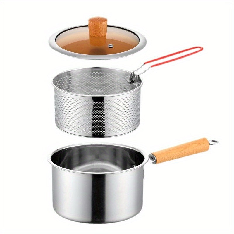 Premium Stainless Steel Filter Pots & Deep Fryers - 304 Grade Cookware