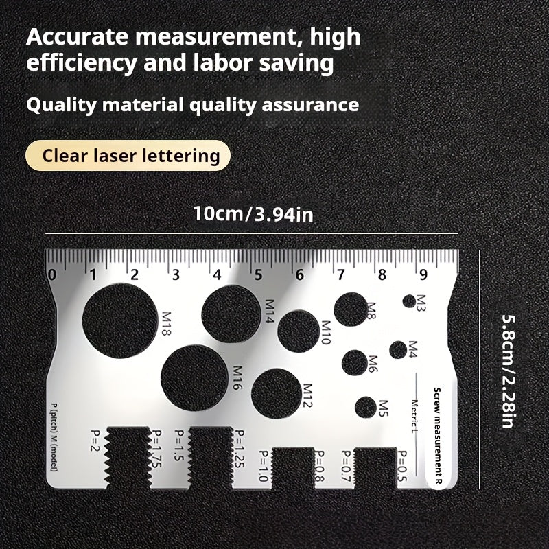 Metal Screw & Bolt Measuring Caliper - Precision & Durability