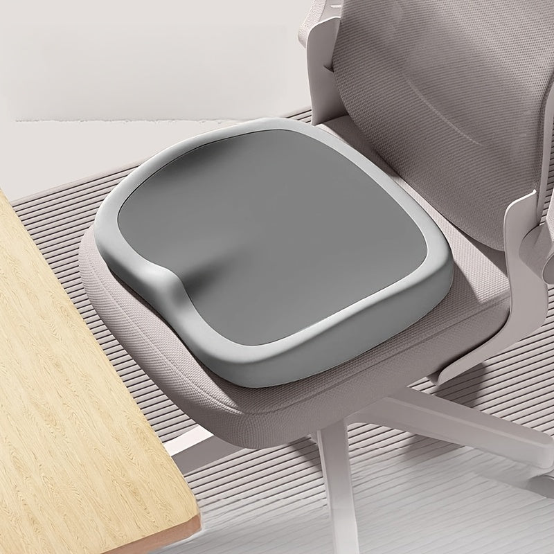 10-Hour Ergonomic Memory Foam Office Chair Cushion - Adjustable Support