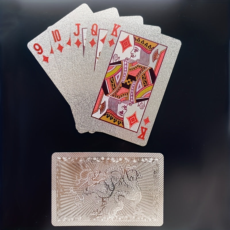 Waterproof Plastic Playing Cards - 54pcs | Perfect for Gifts & Game Nights