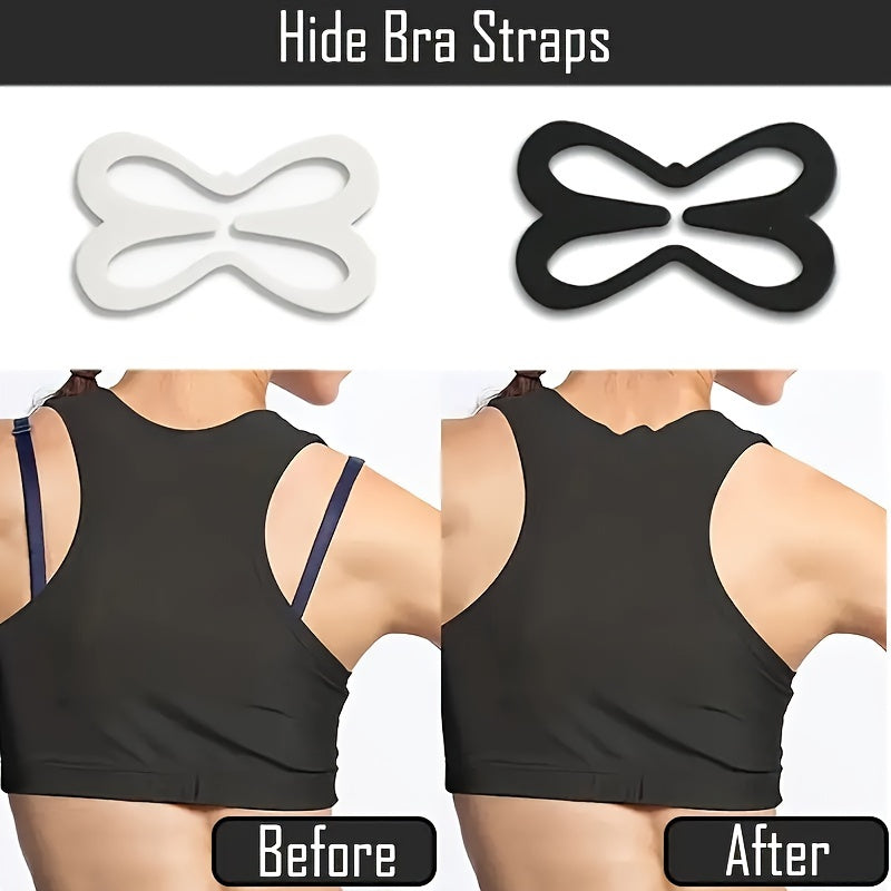 Invisible Bra Strap Clips - Non-Slip, Lift & Hide Design - Perfect Gift for Women
