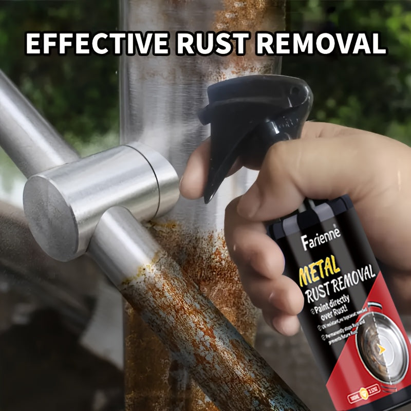 Premium Metal Polish Spray for Chrome & Rust Removal - Restores Shine & Provides Long-lasting Protection