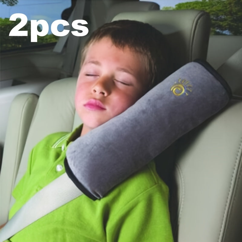 Soft Plush Youngsters Safety Belt Shoulder Pads - Ideal Travel Pillows & Gifts