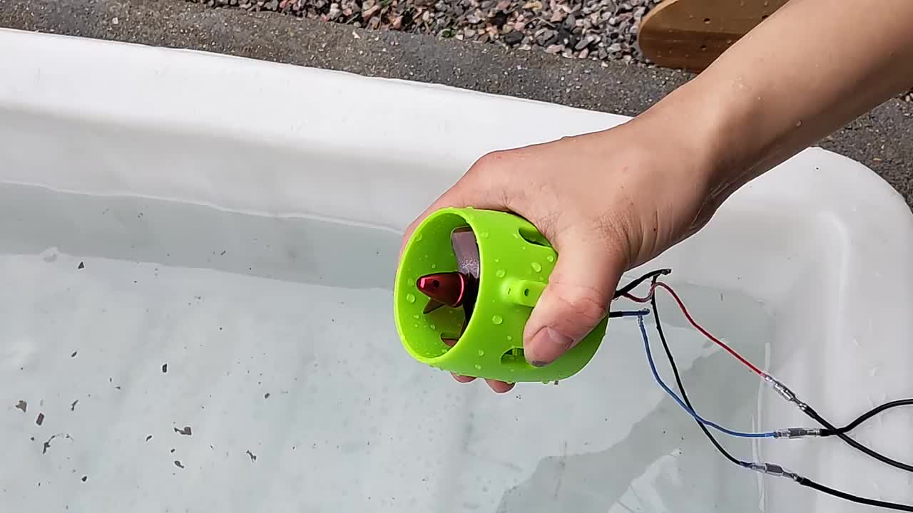 U1 Set 12V~16V Brushless Underwater Propeller System | ApisQueen