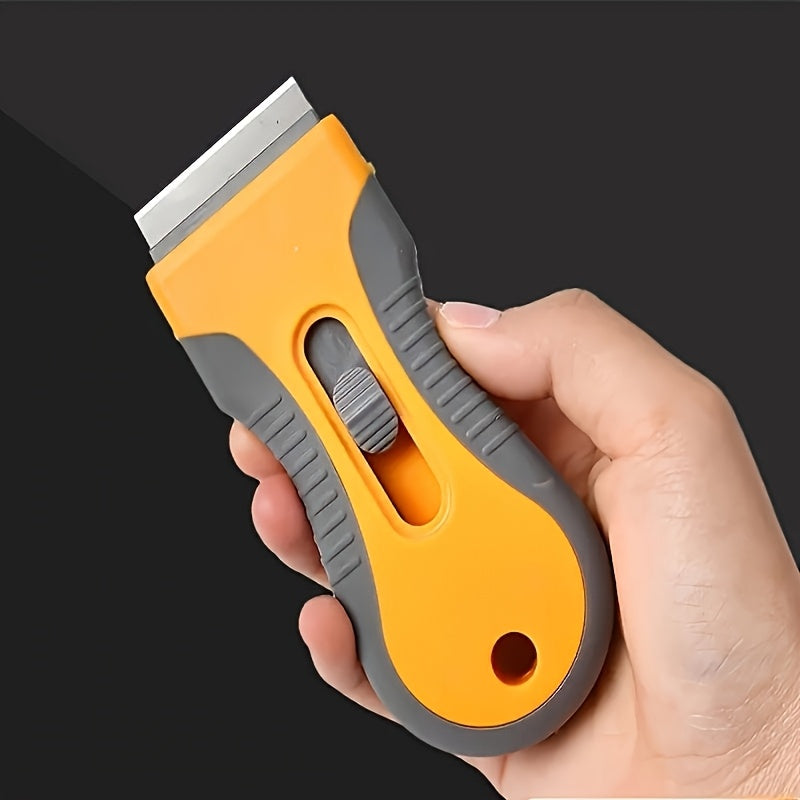 Multi-Purpose Ceramic Scraper Tool - Ergonomic Dual-Head, Non-Scratch, for Cooktops & Cleaning