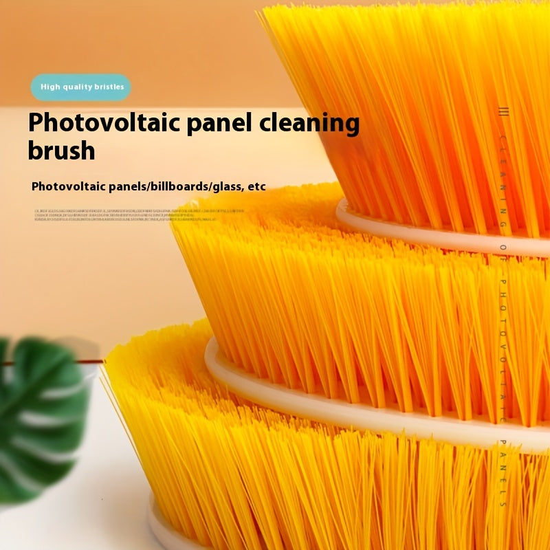 X4 Dual-Head Photovoltaic Panel Cleaning Brush Replacement - High-Strength Scratch-Resistant Nylon Bristles