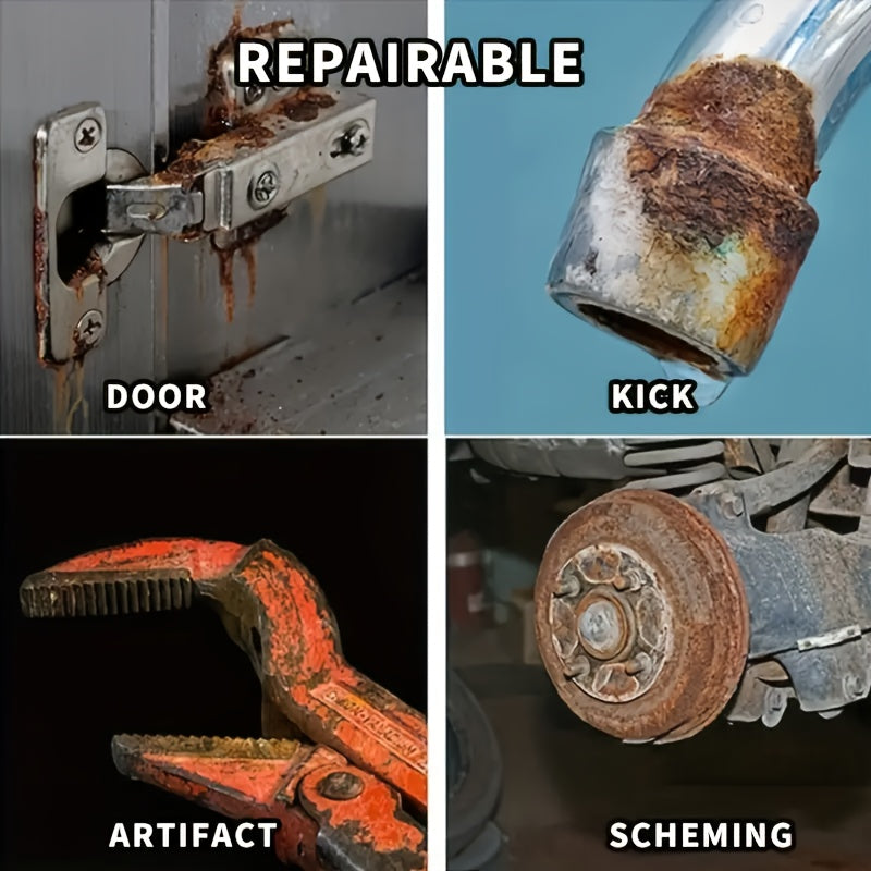 Premium Metal Polish Spray for Chrome & Rust Removal - Restores Shine & Provides Long-lasting Protection