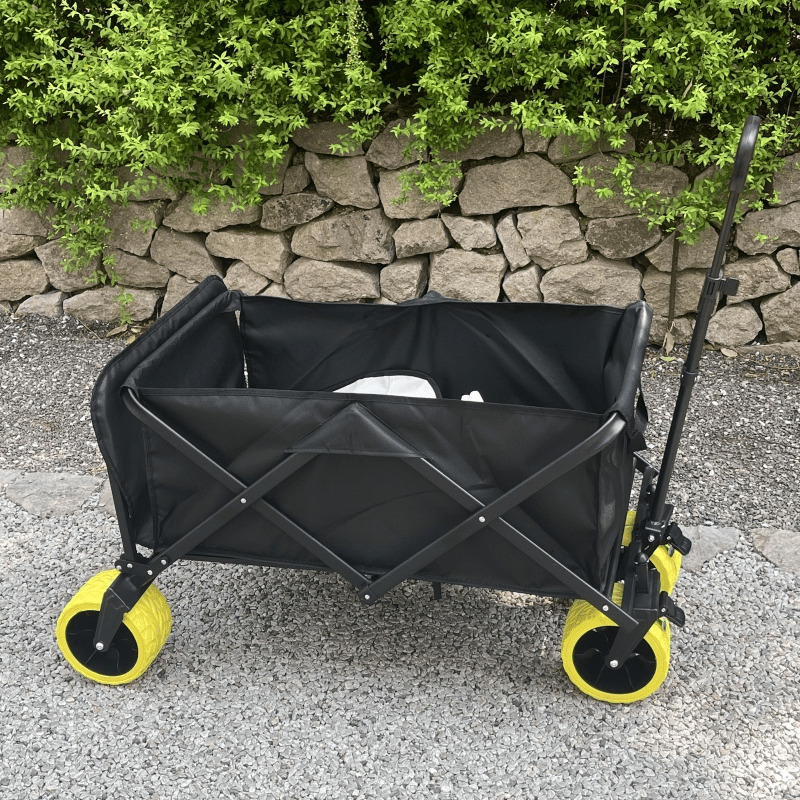 5pcs/1pc Camping Folding Cart with 360° Wheels for Beach Trips