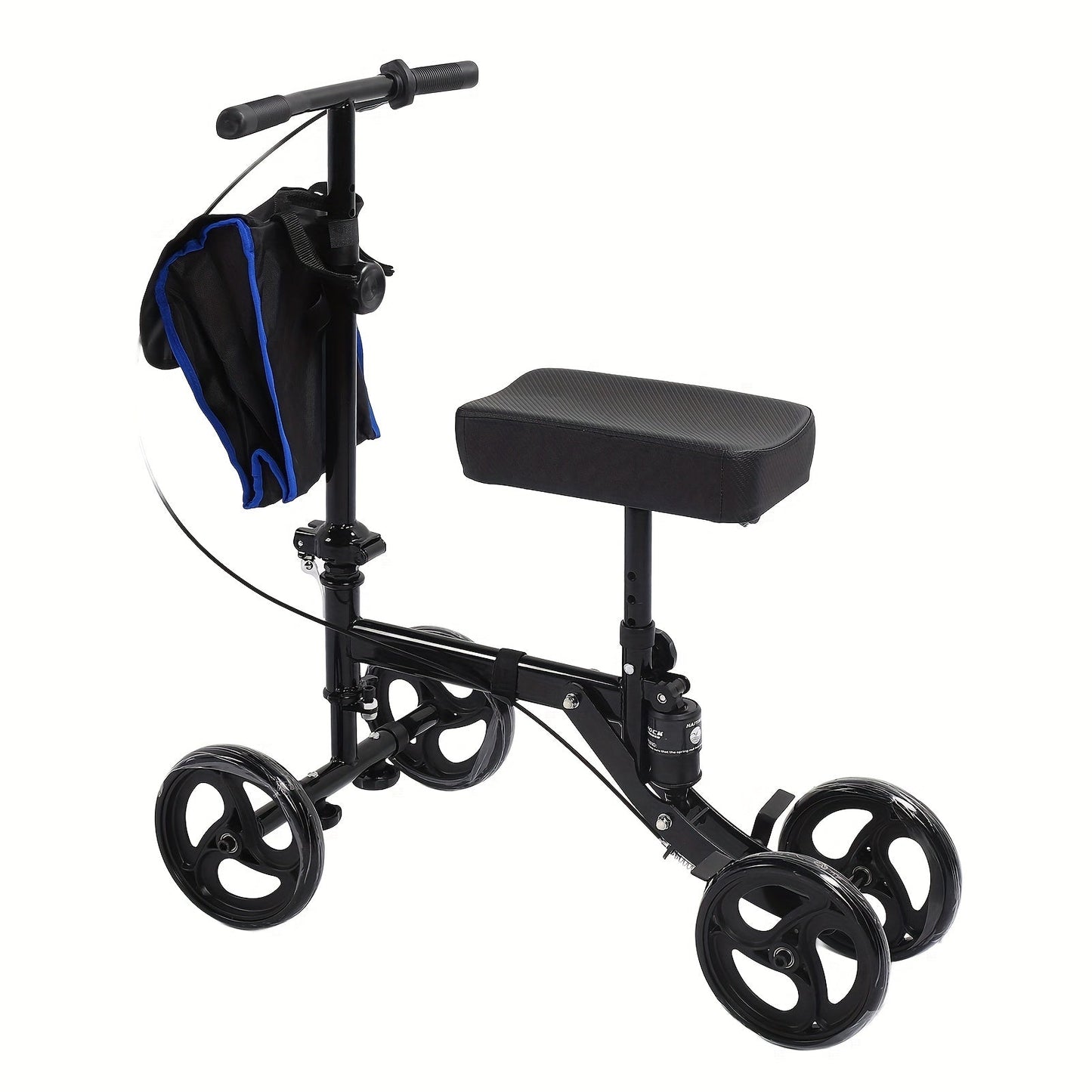 Knee Walker Orthopedic Scooter - Crutch Alternative with Handlebars & 140kg Load