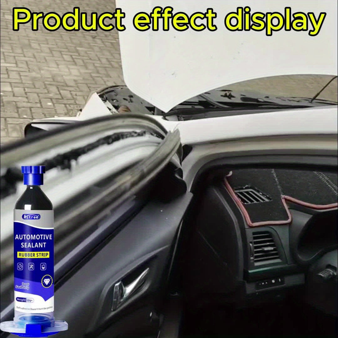 15-Minute Quick-Dry Silicone Sealant by Jstree - Waterproof, Heat-Resistant, and Easy to Apply for Automotive Insulation