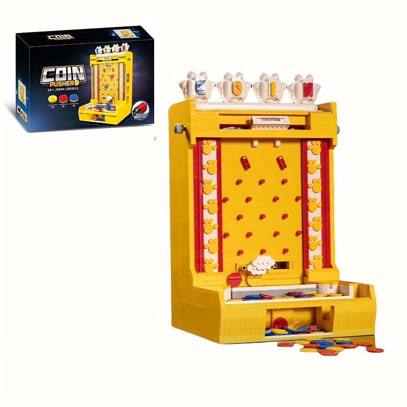 2093-Piece Modular Building Set for Christmas, Halloween & Birthday Gifts - JD044 Coin Pusher Block for Adults & Teens