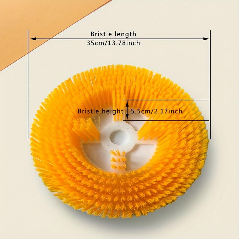X4 Dual-Head Photovoltaic Panel Cleaning Brush Replacement - High-Strength Scratch-Resistant Nylon Bristles