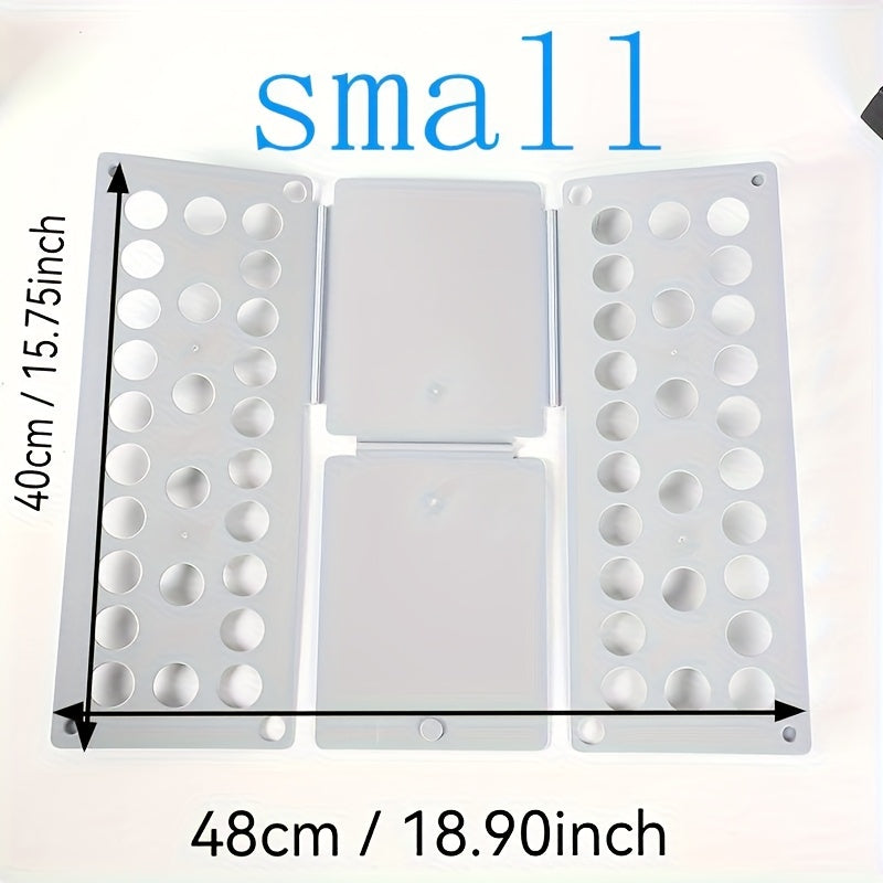 2025 Adjustable Plastic Clothes Folding Board - Efficient Laundry Organizer, 5 Colors, Perfect for Mother's Day