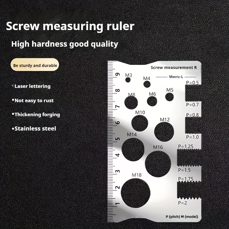 Metal Screw & Bolt Measuring Caliper - Precision & Durability