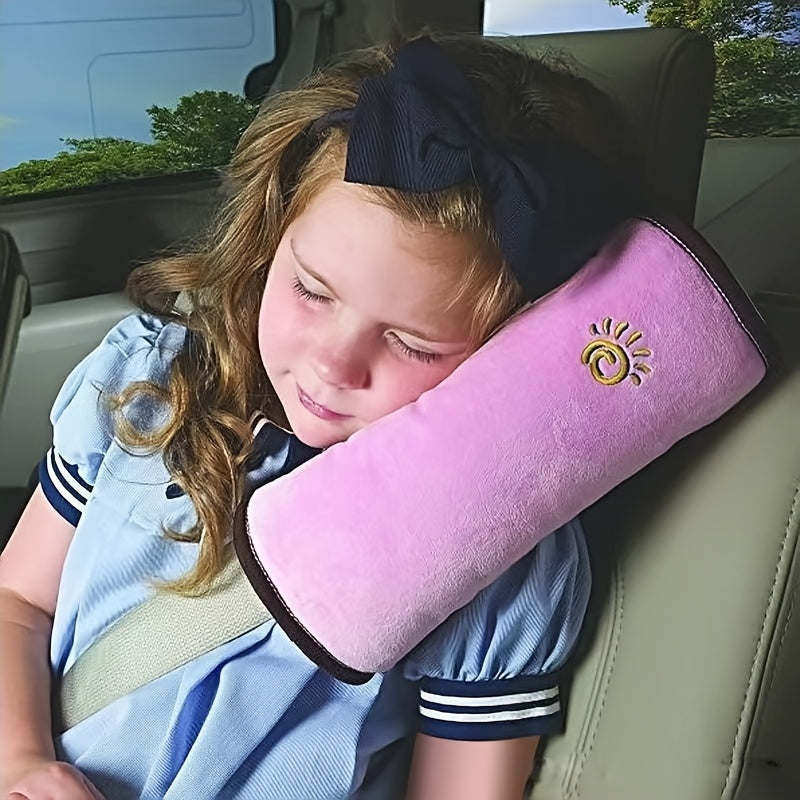 Soft Plush Youngsters Safety Belt Shoulder Pads - Ideal Travel Pillows & Gifts