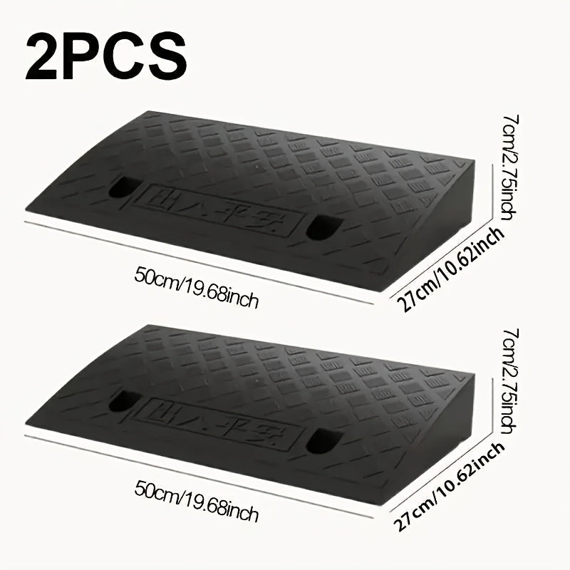 Heavy-Duty Portable Car Ramps for Lawns, Thresholds & Wheelchairs - Durable, Easy Installation