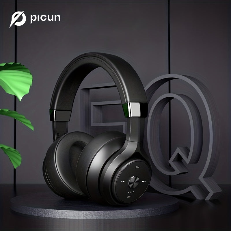 Picun P28X 60H Wireless Headphones - Hi-Fi Sound, Gaming & Movie Ready