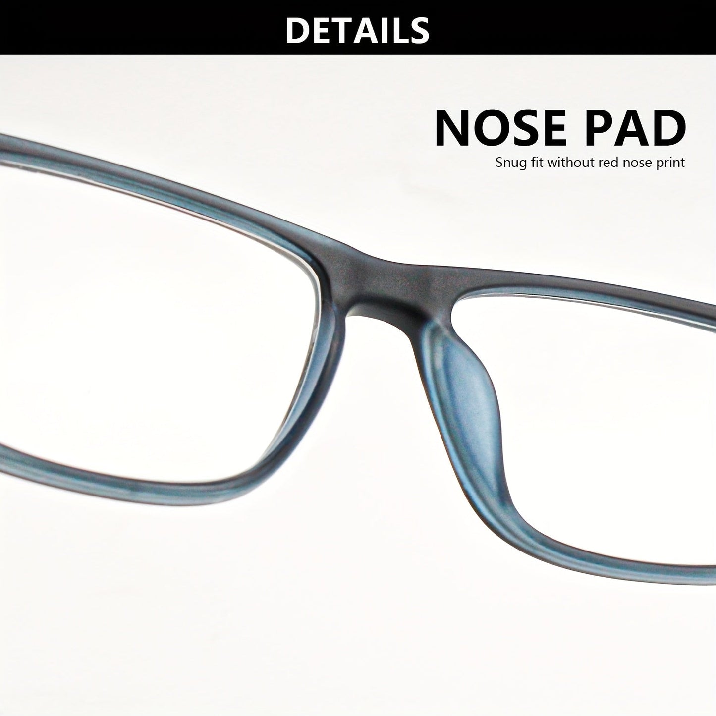 2pcs Classic Frame Multi-Focal Reading Glasses Combo - Progressive HD Lenses, Anti-Fatigue, Unisex Casual Business Style