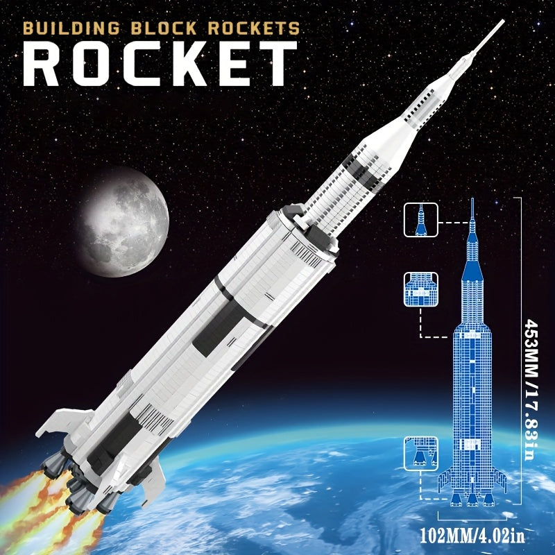 Buy Space Shuttle Rocket Building Kit - 1000+ Pcs DIY Model for Kids