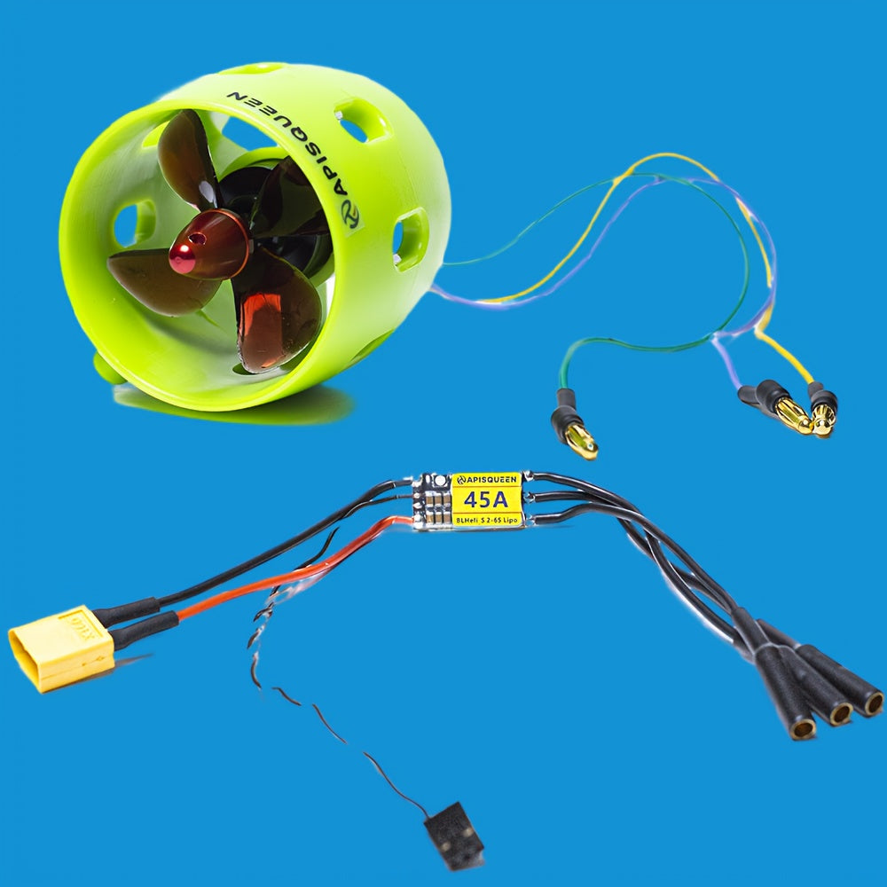 U1 Set 12V~16V Brushless Underwater Propeller System | ApisQueen