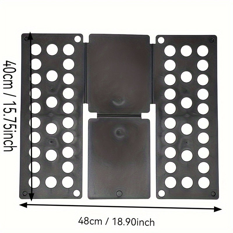 2025 Adjustable Plastic Clothes Folding Board - Efficient Laundry Organizer, 5 Colors, Perfect for Mother's Day