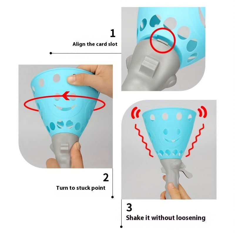 Interactive Throw & Catch Ball Game Toy for Kids & Adults - Safe, Colorful, and Fun!