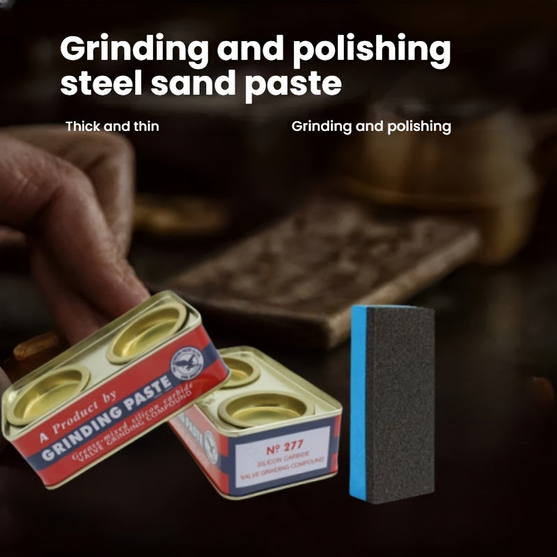 Metal Grinding & Polishing Paste - Perfect for Stainless Steel & Hardware