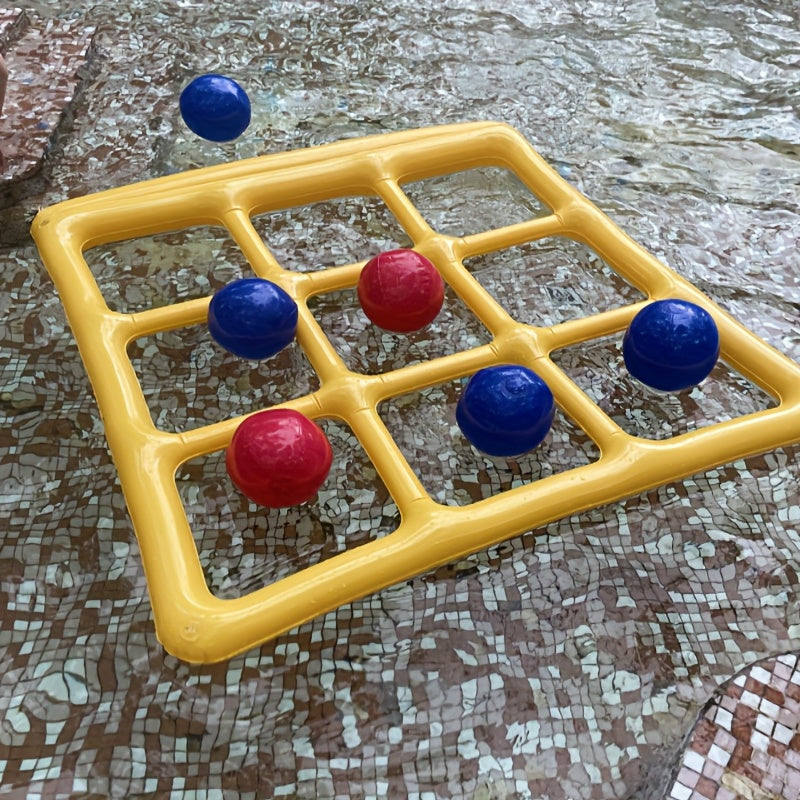 Inflatable Water Toss Game Set for Pool Parties - Fun for 2-10 Players