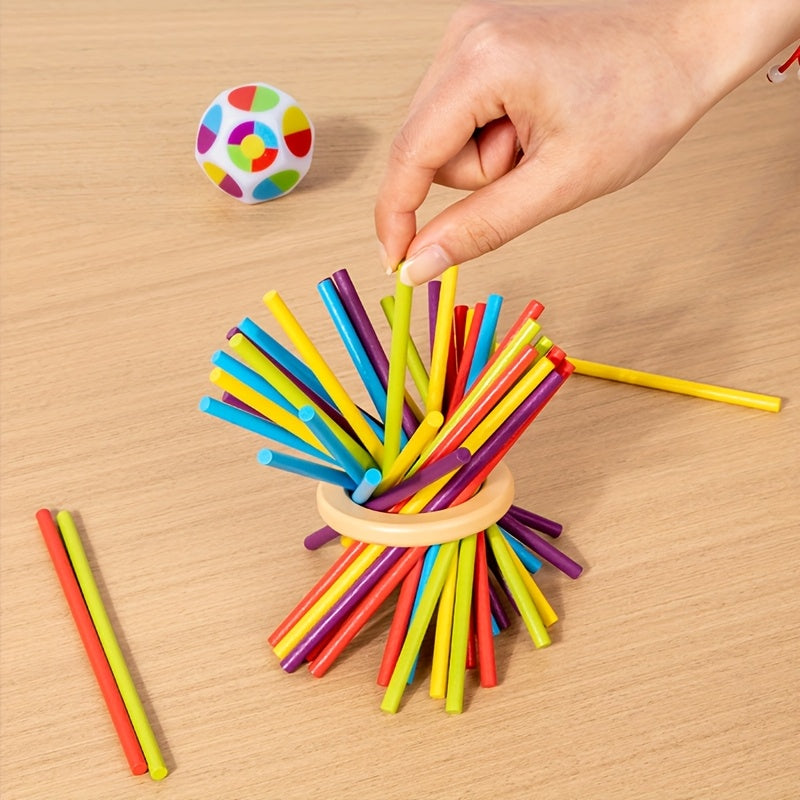 Three-In-One Stick Game for Kids - Hand-Eye Coordination, Cognitive Development & Attention Training